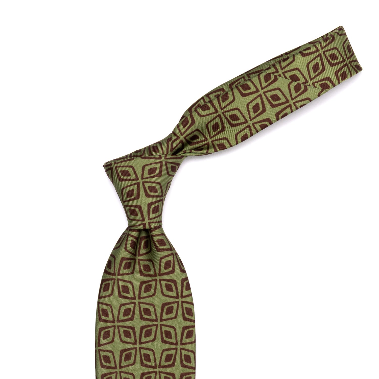 Exclusively for Michael Jondral: Tie "Foulard 1974" made from pure Silk - hand-rolled